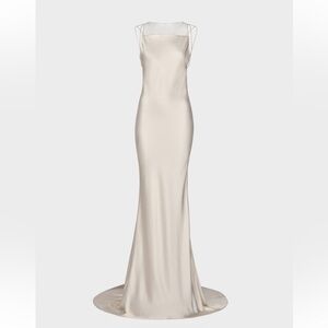 Maison Margiela Hammered Satin Gown size 38